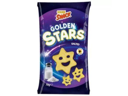 Golden Snack golden stars sůl 70g