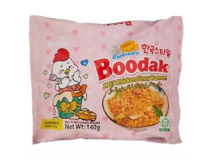 Boodak hot chicken carbonara ramen 140g