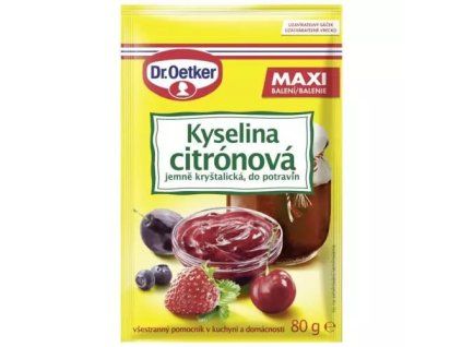 Dr. Oetker kyselina citrónová xxl 250g