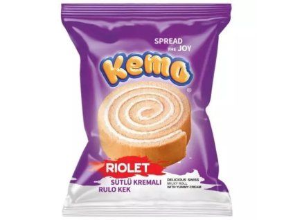 Kemo roll cake milky cream /24/ 40g