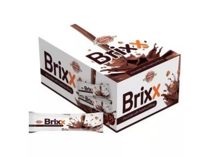 Brixx mléčná čokoláda s lískooříškovou náplní 22g