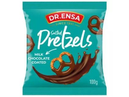 Dr. Ensa slaný preclík v mléčné čokoládě 100g