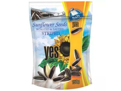 YES pražená slunečnicová semena salt 150g