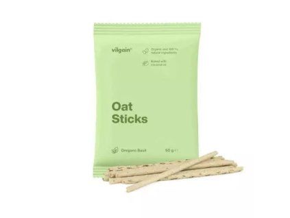 Vilgain Oat sticks organic oregano and basil 50g