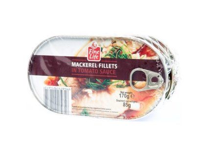 Fine Life Makrela v tomatové omáčce 170 g