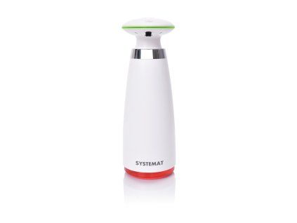 SYSTEMAT | bezdotykový automatický dávkovač mýdla, šamponů a mycích prostředků | infra senzor + LED indikace | objem 340 ml
