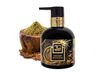 OBSIDIAN BLACK | exkluzivní šetrné tekuté mýdlo s glycerinem & Aloe vera | 320 ml