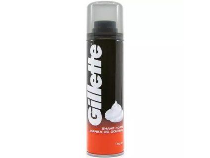 Gillette pěna na holení 200ml Regular