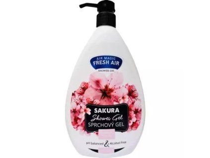 Fresh Air sprchový gel 1L Sakura