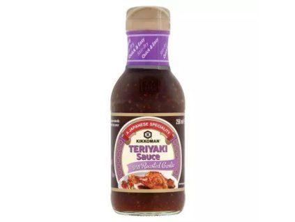 Kikkoman teriyaki s pečeným česnekem 250ML