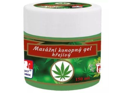 Bylinná mast Cannabis 150ml Hřejivý
