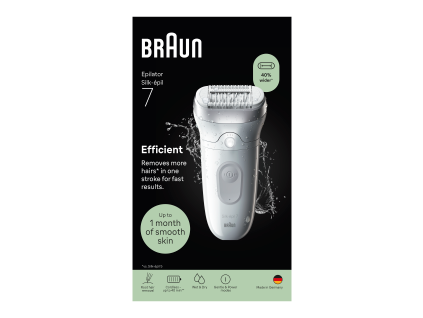 Braun Silk épil 7 Epilátor7-000 Stříbrný