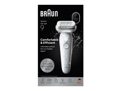 Braun Silk épil 9 Epilátor9-000 Stříbrný