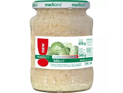 Machland bílé zelí s cukrem 720ML/670G