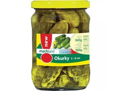 Machland okurky 5-8 cm 580ML/540G