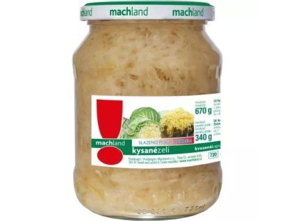 Machland kysané zelí 720ML/670G