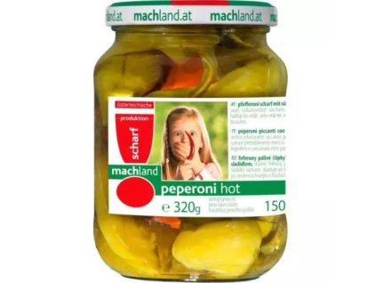 Machland peperoni hot 370ML/320G