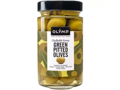 Olymp zelené olivy bez pecky 320ML