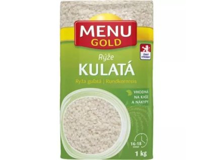 Menu Gold rýže 1kg kulatozrnná