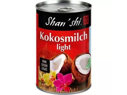 Shan Shi kokosové mléko light 400ML