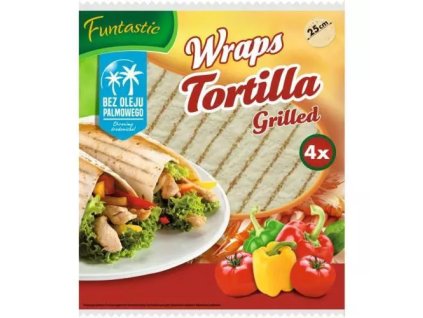 Kand tortilla grilovaná 4x25cm 286g
