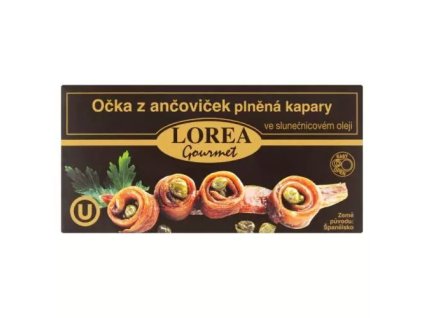 Lorea očka z ančoviček s kapary 50g/30g