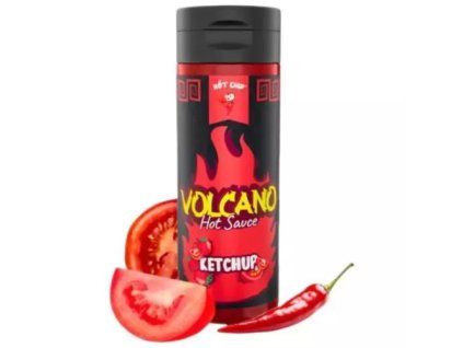 Hot Chip Volcano kečup s chilli 270ML