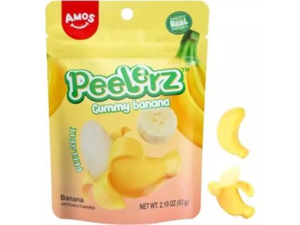 AMOS Peelerz Gummy Banana 65g CN