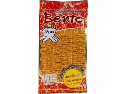 Bento sépiové pálivé čipsy s thajskou pikantní chilli omáčkou 20g