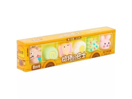 GLQ Marshmallow Forest Animals Bus 80g CN