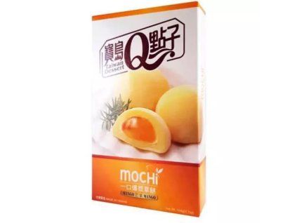 Q mochi rýžové koláčky s příchutí mango 104g