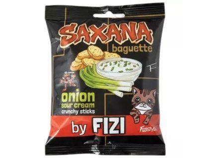 Fizi Saxana baguette Crunchy sticks onion sour cream 30g