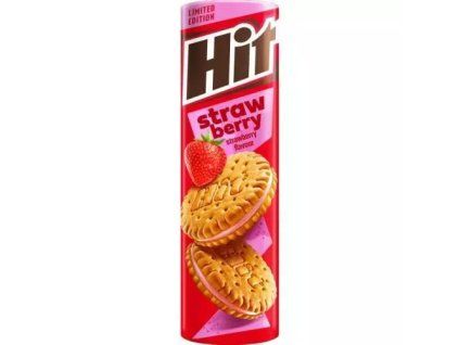 Bahlsen Hit sušenky strawberry 220g LE