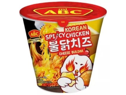 ABC Cup buldak korean spicy chicken cheese 80g