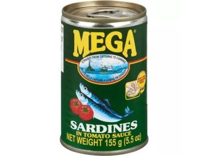 Mega sardinky v rajčatové omáčce 155g PH