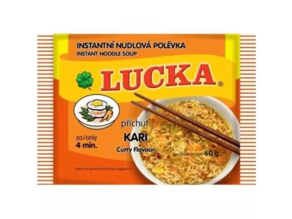 Lucka instantní nudlová polévka 60g kari