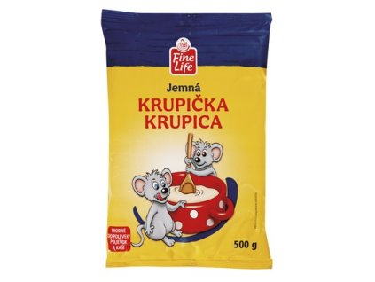 Fine Life Krupička jemná dehydrovaná 6 x 500 g