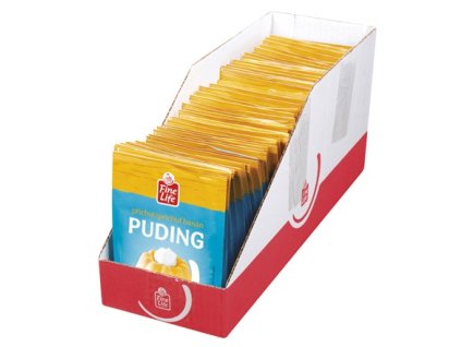Fine Life Puding s banánovou příchutí 35 x 37 g