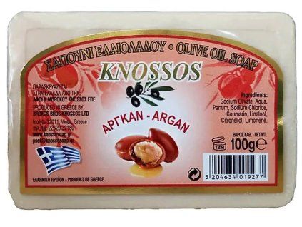 Knossos Olivové mýdlo - argan 100g