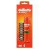 Gillette Fusion náhradní hlavice 8 ks  + gel na holení ZDARMA