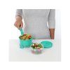 Sistema Obědový box s vodotěsnou miskou a vidličkou To Go LunchStack Round 965 ml, mix barev