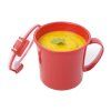 Sistema Hrnek na polévku Microwave medium soup mug 656 ml, červená