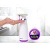 SYSTEMAT | bezdotykový automatický dávkovač mýdla, šamponů a mycích prostředků | infra senzor + LED indikace | objem 340 ml