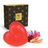 RED VELVET | ručně vyráběné rostlinné mýdlo s kokosovým olejem & glycerinem | 85 g